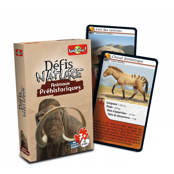 Défis Nature : Animaux préhistoriques