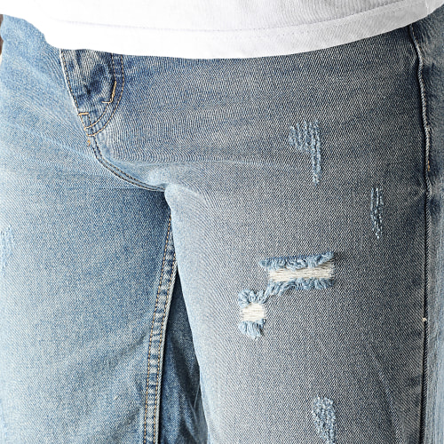 Short Jean Bleu Wash