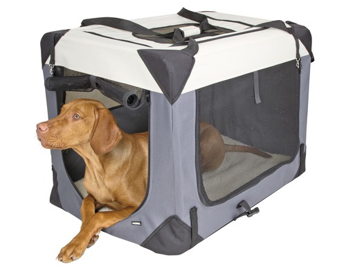 KERBL Journey transportbox 70x52x52 cm grijs