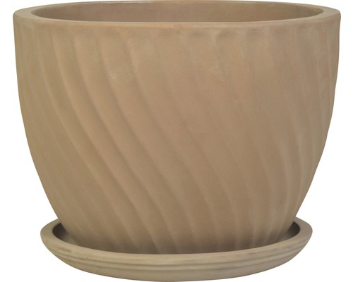 Lafiora terracotta schotel Ø 30 cm chocolade