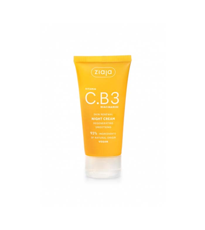 Ziaja - *Vitamin C.B3 Niacinamide* - Creme de noite facial
