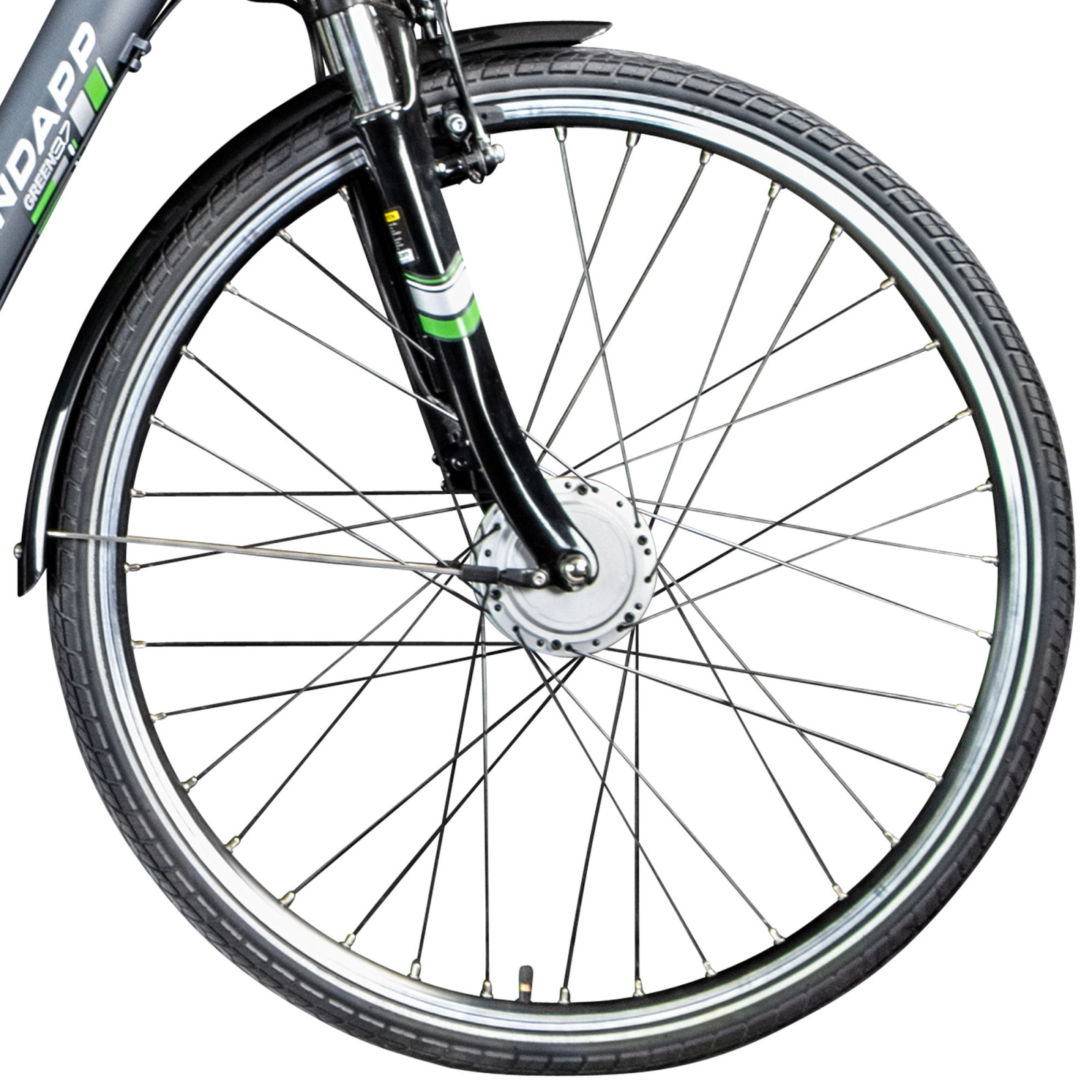 Zündapp Elektro-Damenrad GREEN 3.7 - grau - 28