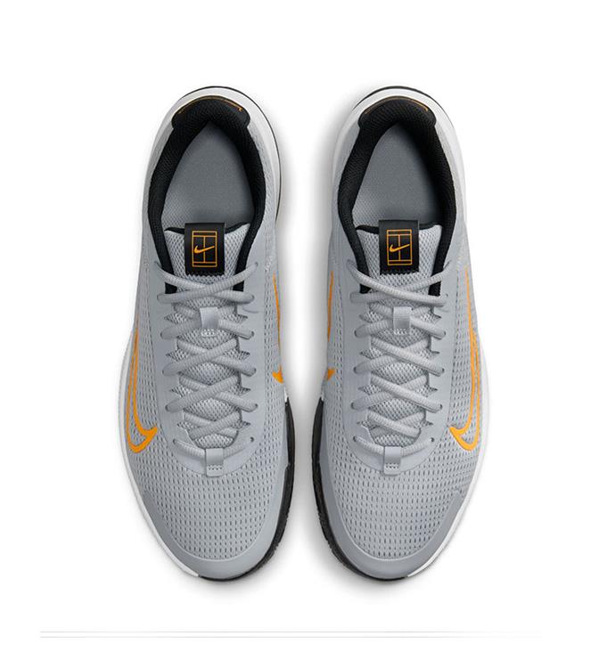 NikeCourt Vapor Lite 2 Mens C WOLF-GREY-LASER-ORANGE-BLACK