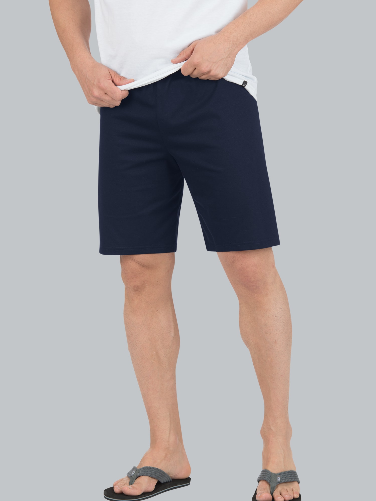 Bermuda aus 100% Baumwolle Navy