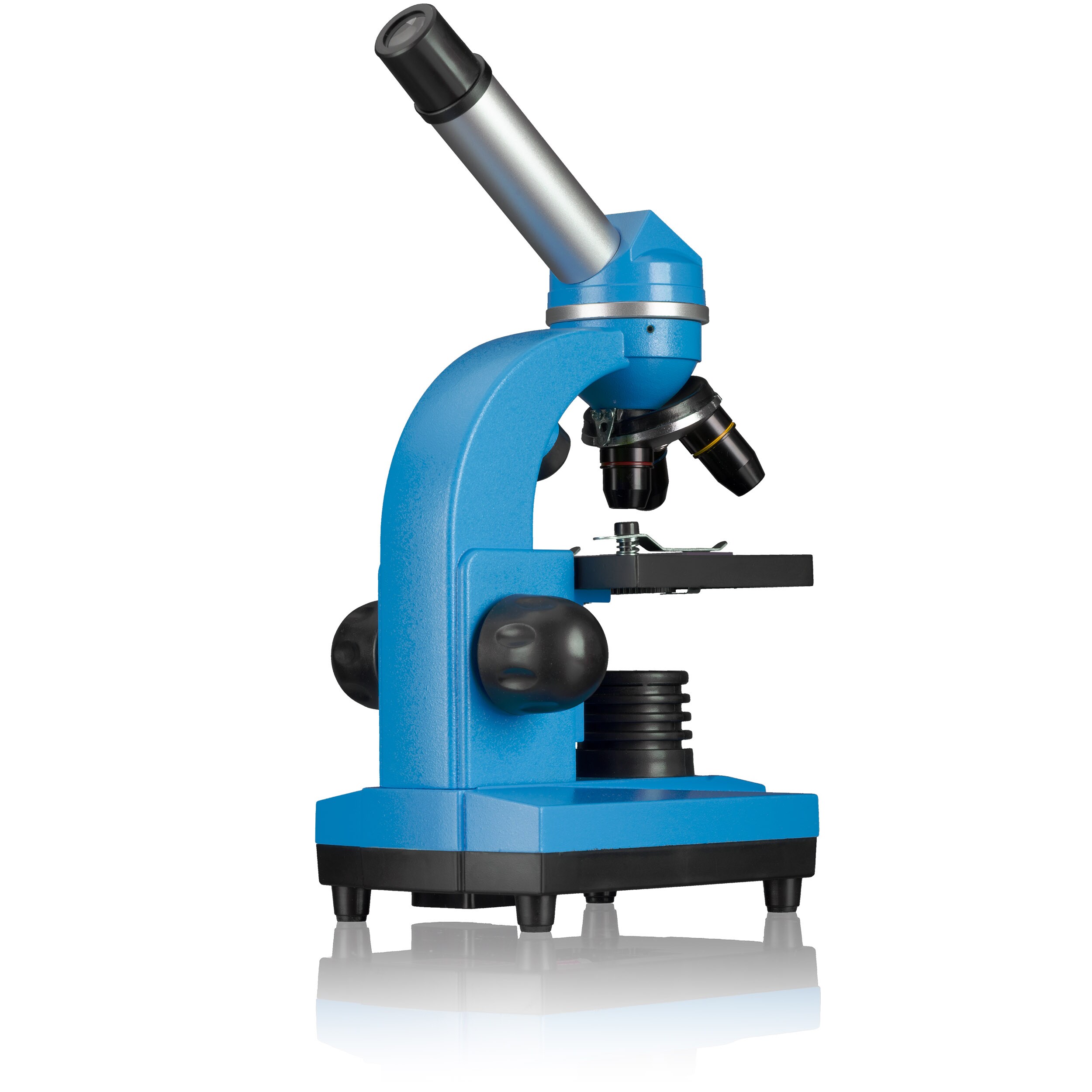 BRESSER JUNIOR Schülermikroskop BIOLUX SEL Farbe: blau