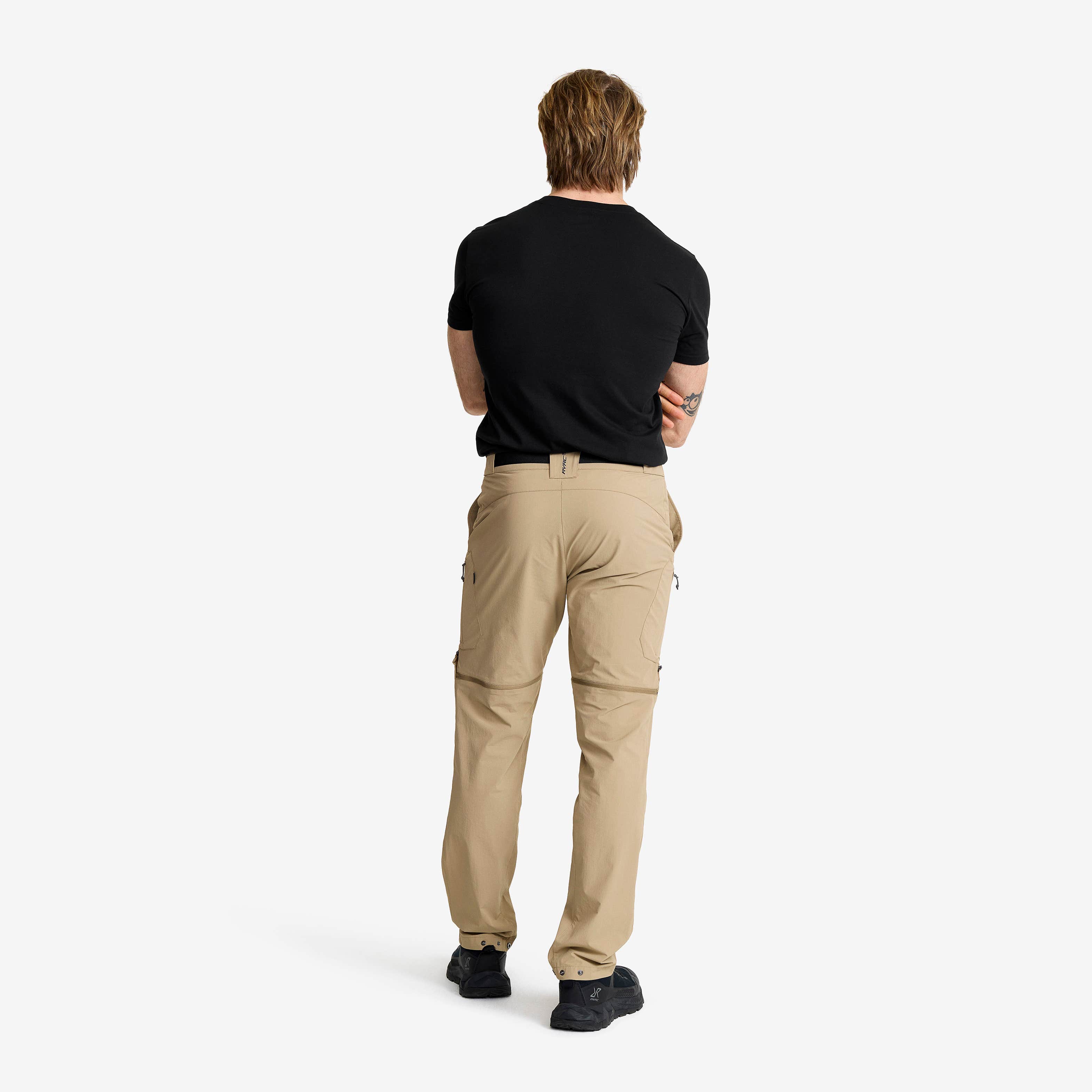 Elevate Hiking Zip-off Pants Herre Khaki