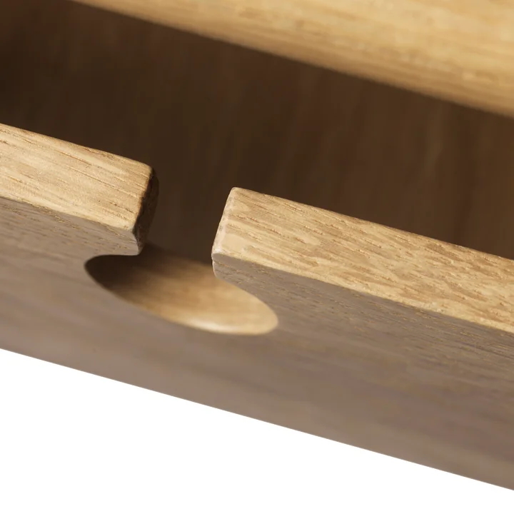 FDB Møbler - C67 Schreibtisch large, 156 x 60 cm, Eiche natur