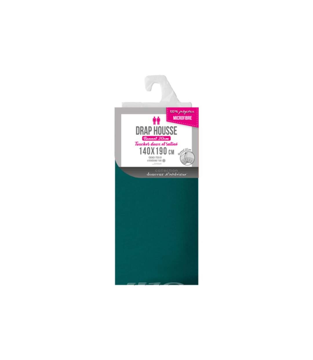 Drap Housse Oscar 140x190cm Emeraude