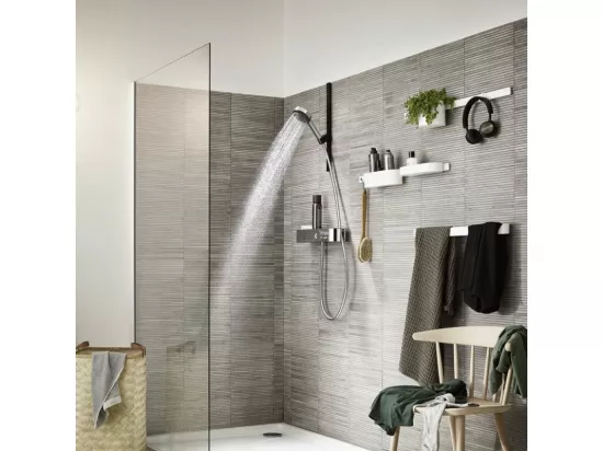 HANSGROHE Douchette à main 105 3jet Activation EcoSmart 9l/min chromé Pulsify Select