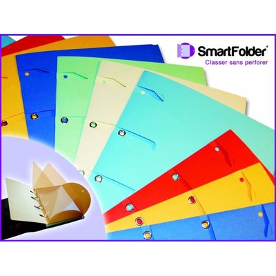 Smartfolder Aloha - 6 Chemises à 3 rabats - bleu