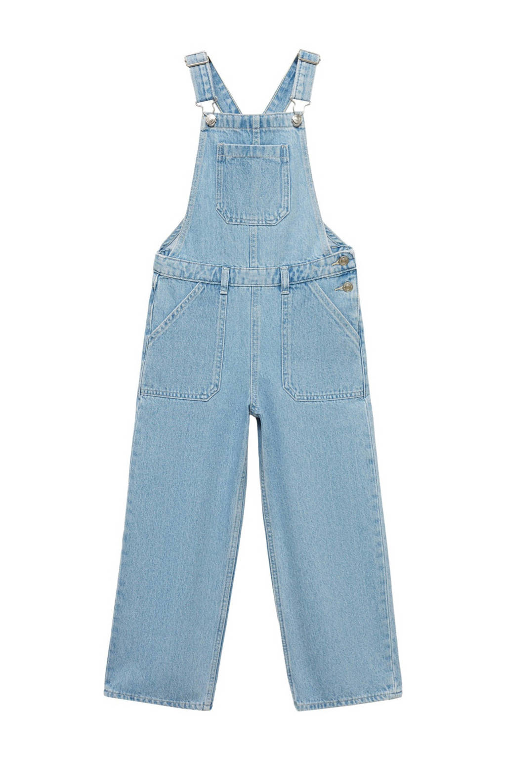 Mango Kids tuinbroek lichtblauw