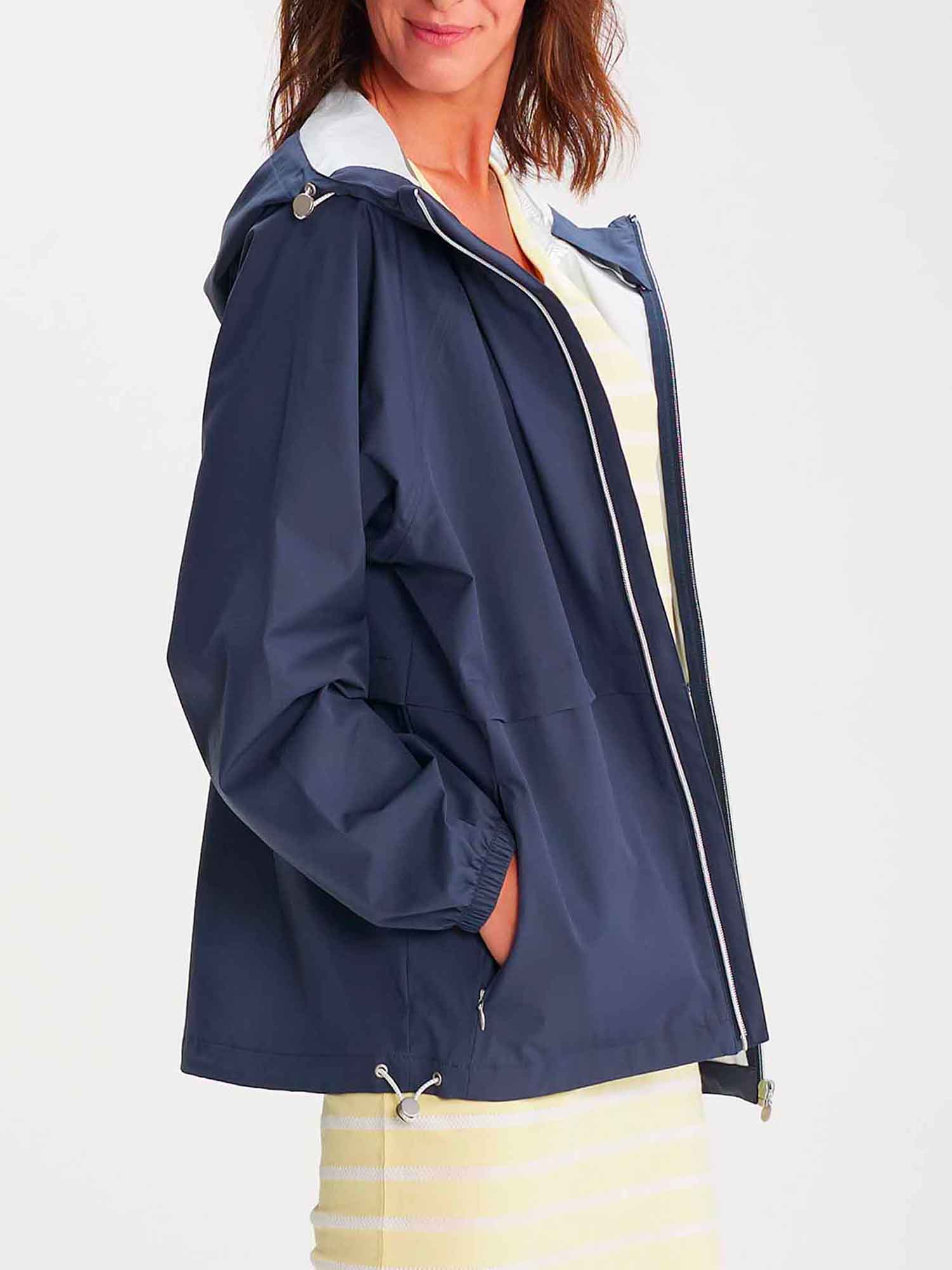 Parka Femme Imperméable Bleu