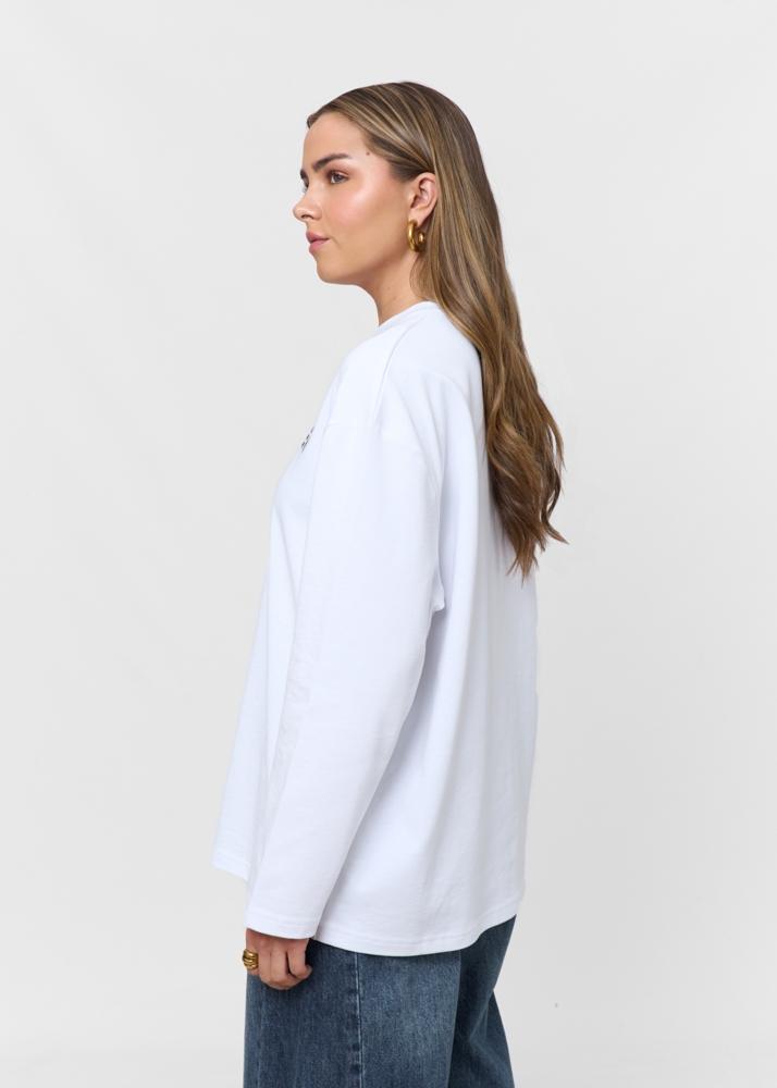 Copenhagen longsleeve t-shirt wit