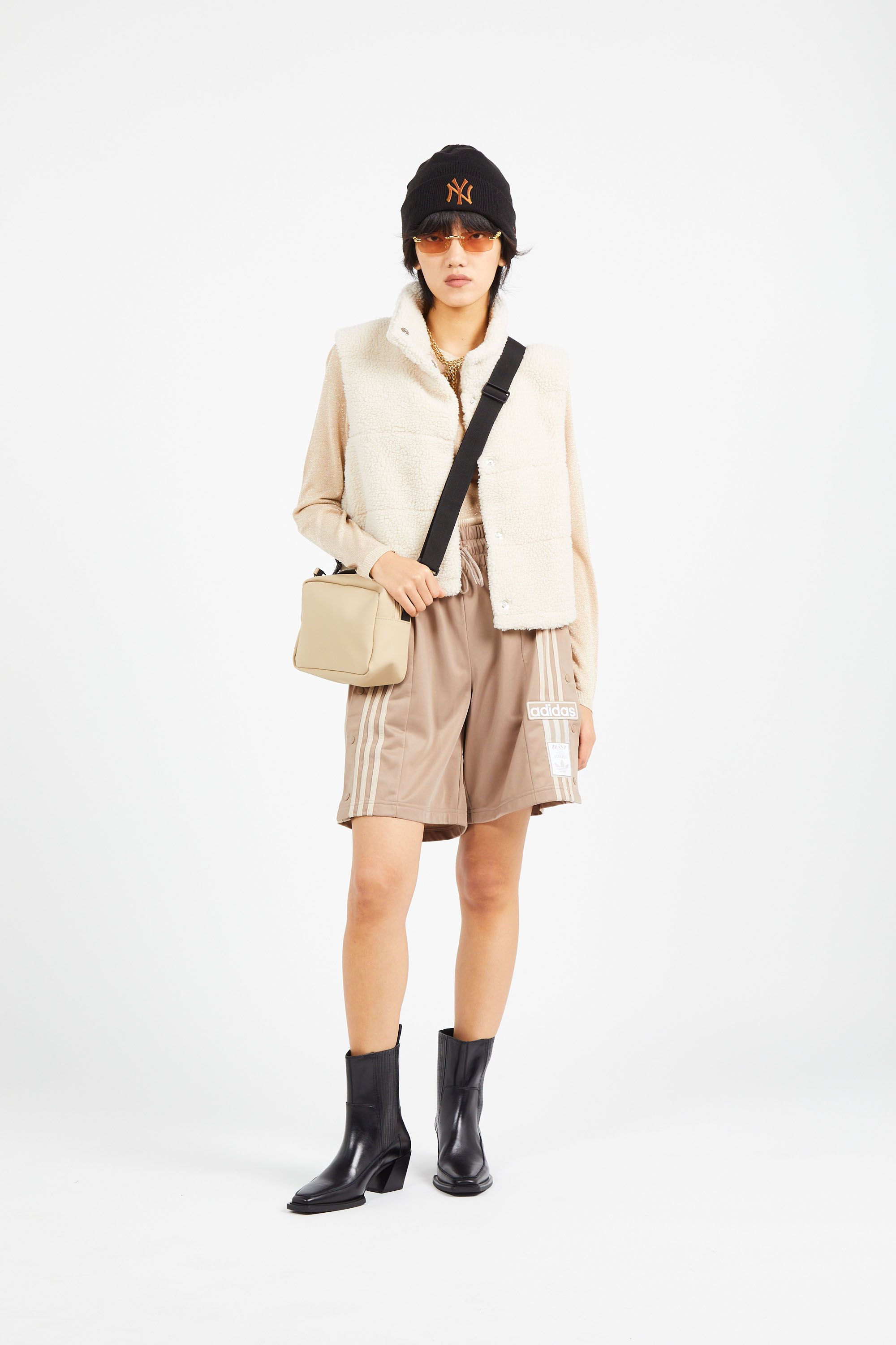 RAINS Sac bandoulière  BOX BAG Beige