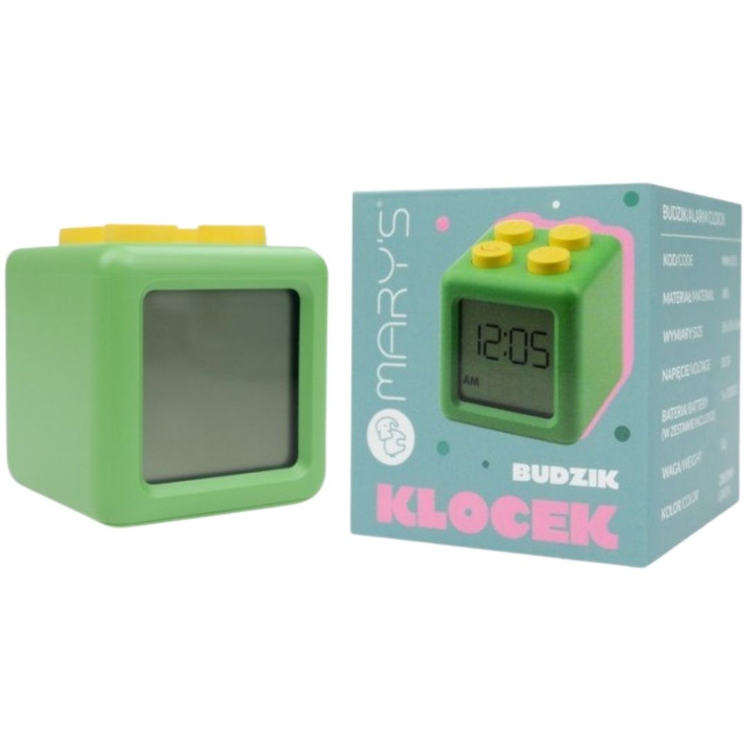 Mary's wekker blok - groen