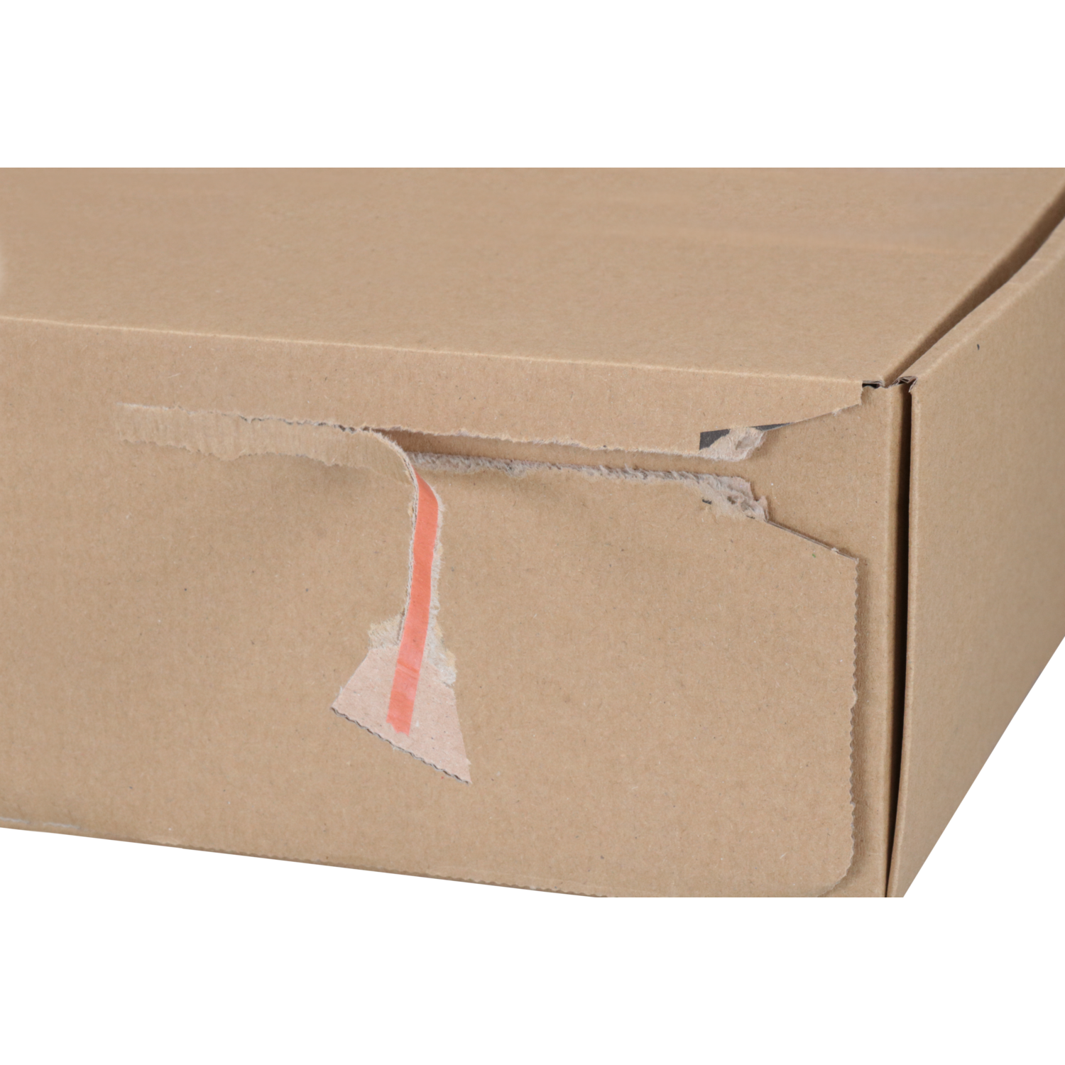 SendProof® Postpakketdoos, golfkarton, 305x210x91mm, bruin