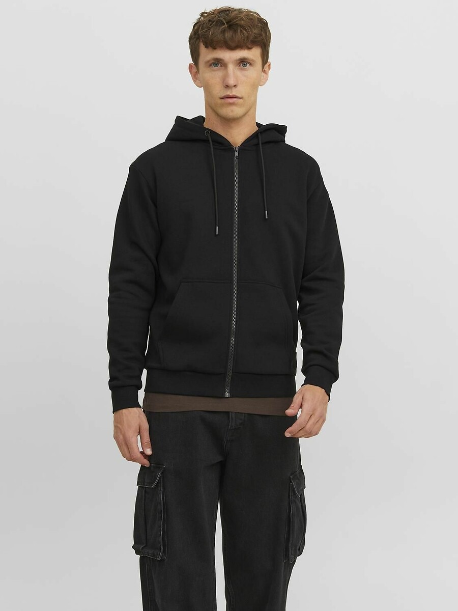 JACK & JONES<br>Moletom com zíper