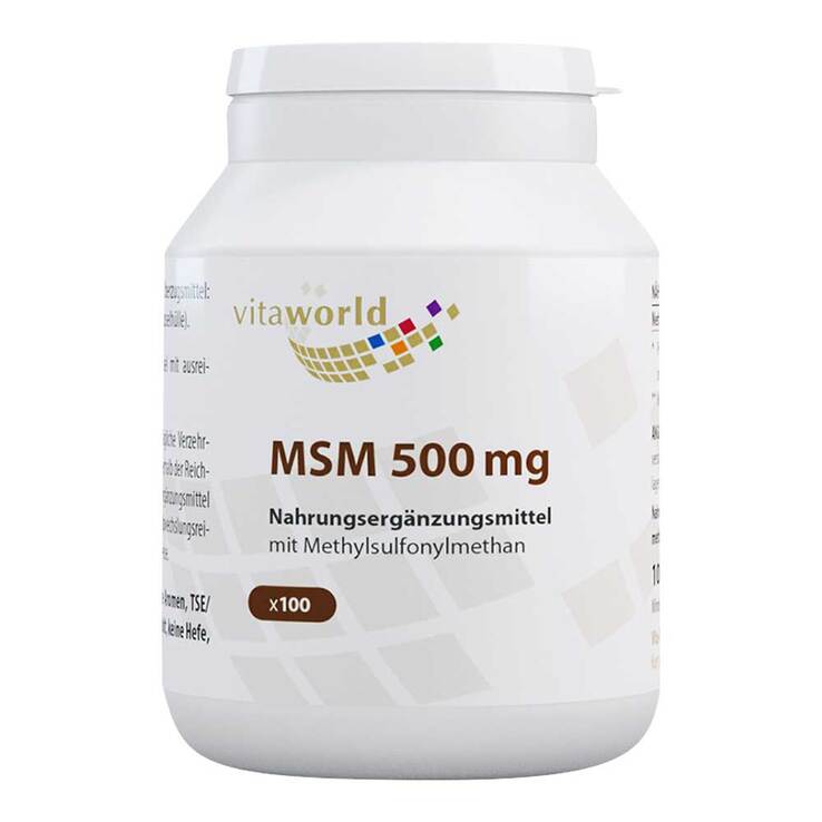 MSM Kapseln von Vita World, 100 St
