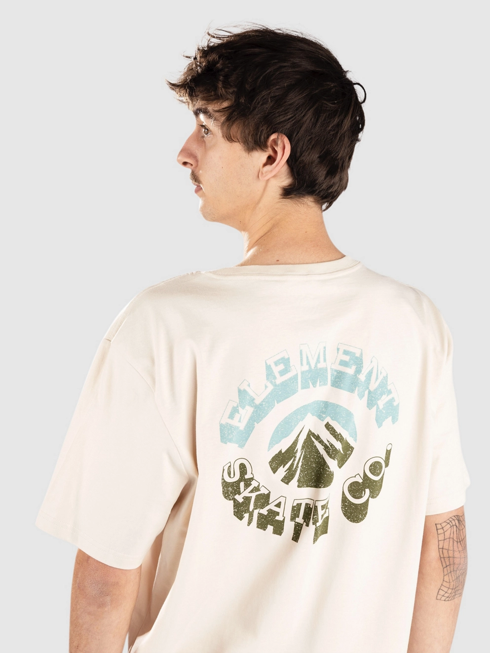 Element Ambition T-Shirt oat milk