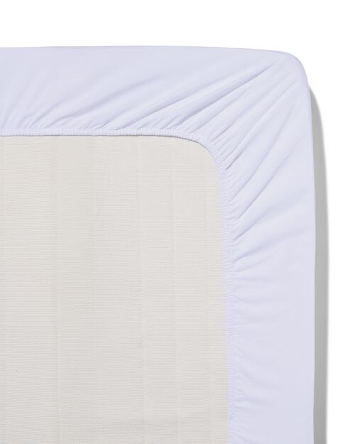 drap-housse boxspring coton doux 90x200 blanc