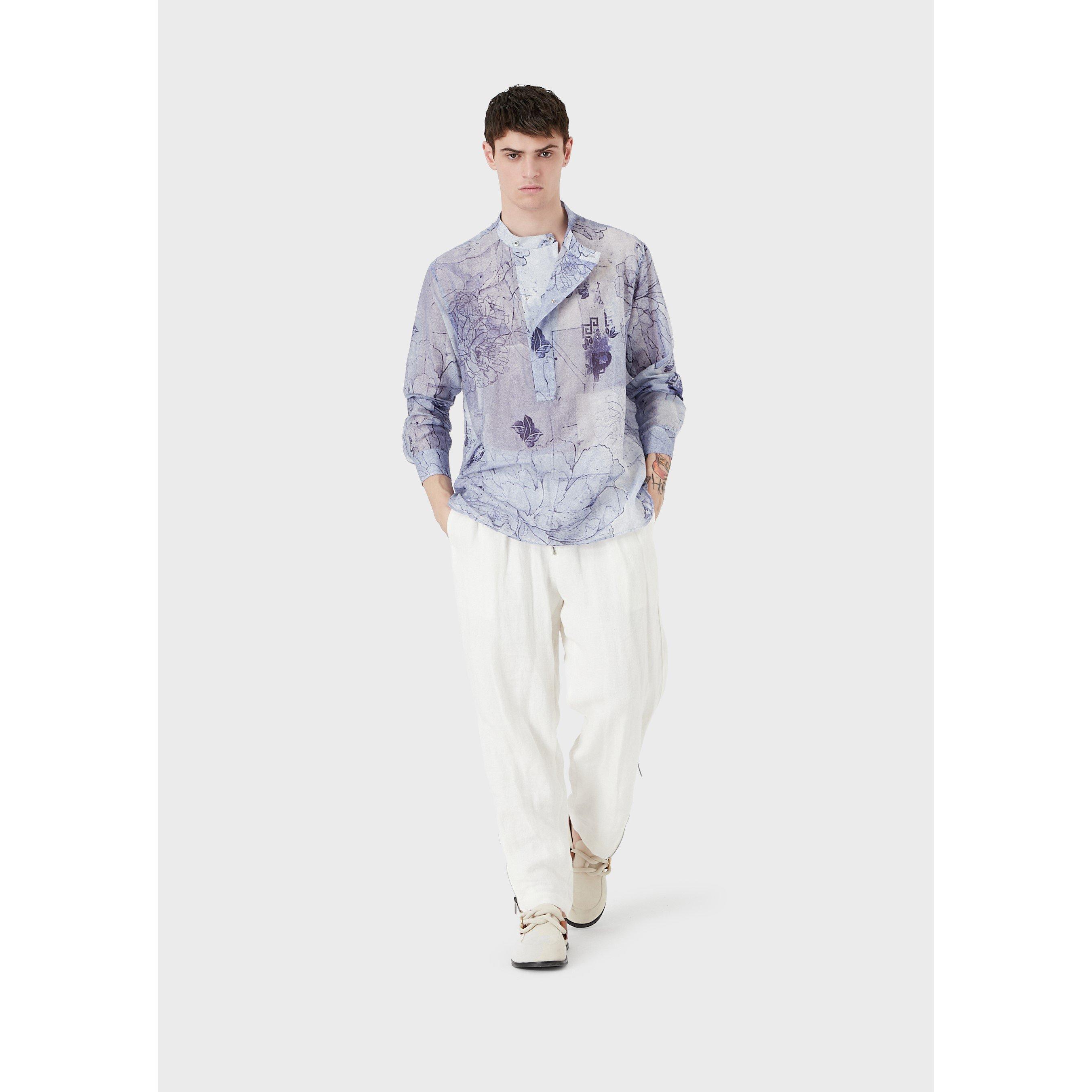 Emporio Armani Floral Print Shirt