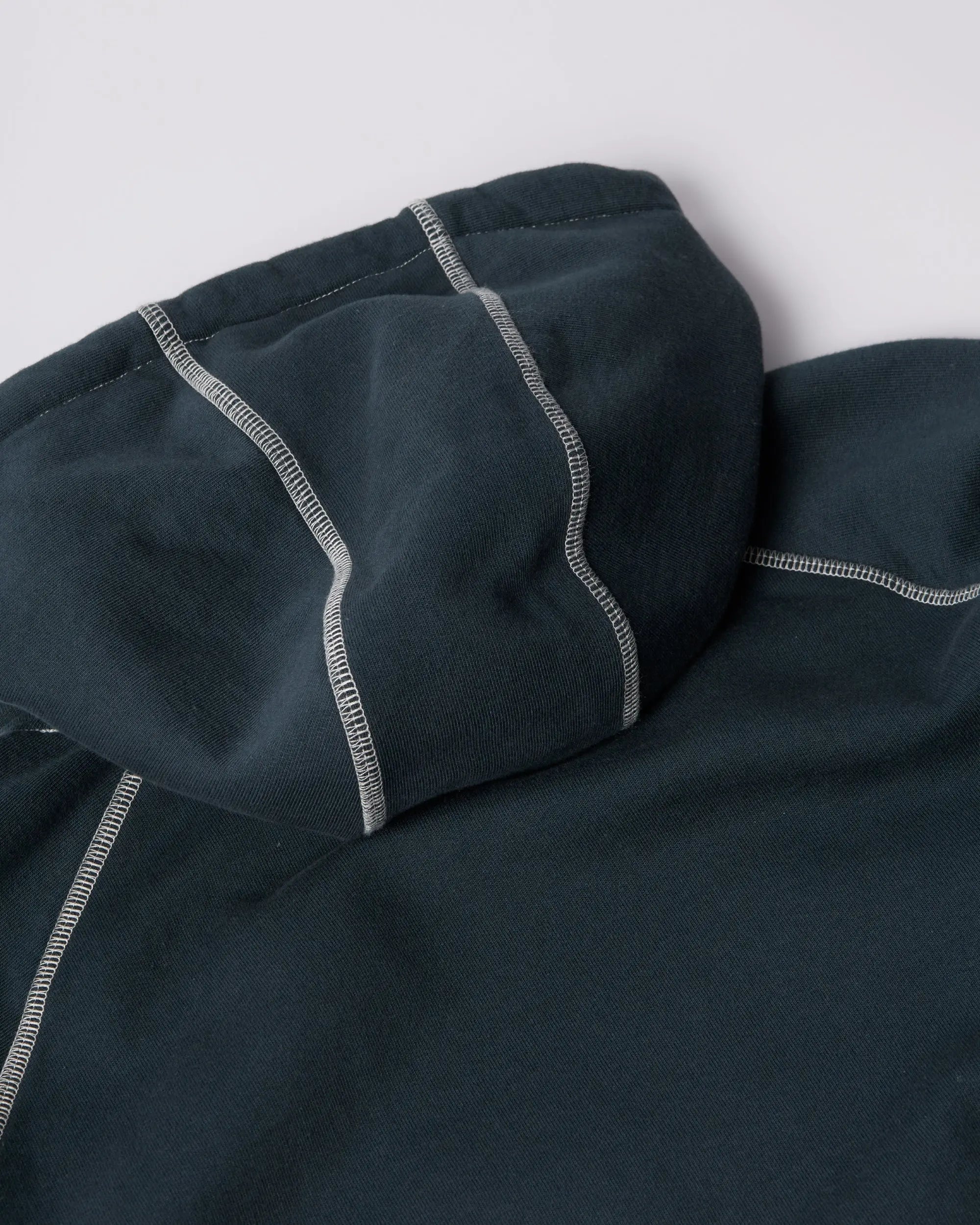 byParra Circled Script Logo Hooded Sweatshirt (Dark Blue)