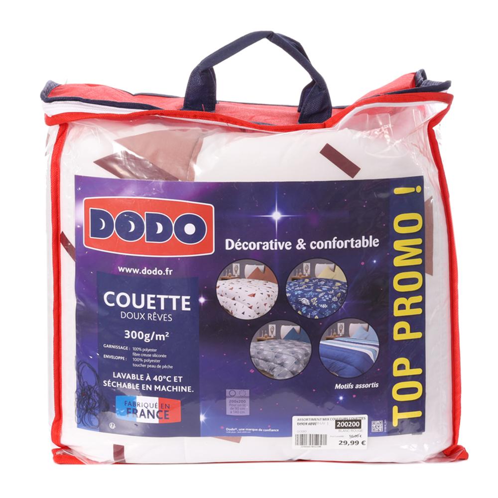 Dodo Couette Blanche/Orange Dodo Doux Rêve 200x200