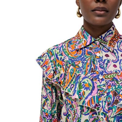 Chemise à manches longues femme Shirt With Ruffle Detail SALSA