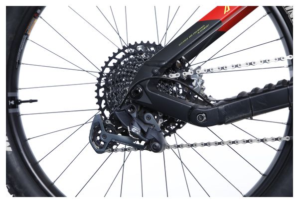 VTT Électrique Tout-Suspendu Haibike AllMtn 7 Sram GX Eagle 12V 750 Wh 29'' / 27.5'' Rouge / Jaune Fluo 2023 - Produit Reconditionné