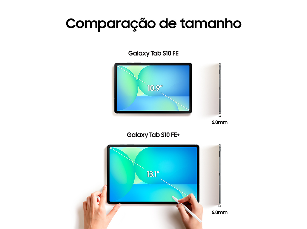 TABLET SAMSUNG GALAXY TAB S10 FE 128GB CINZENTO