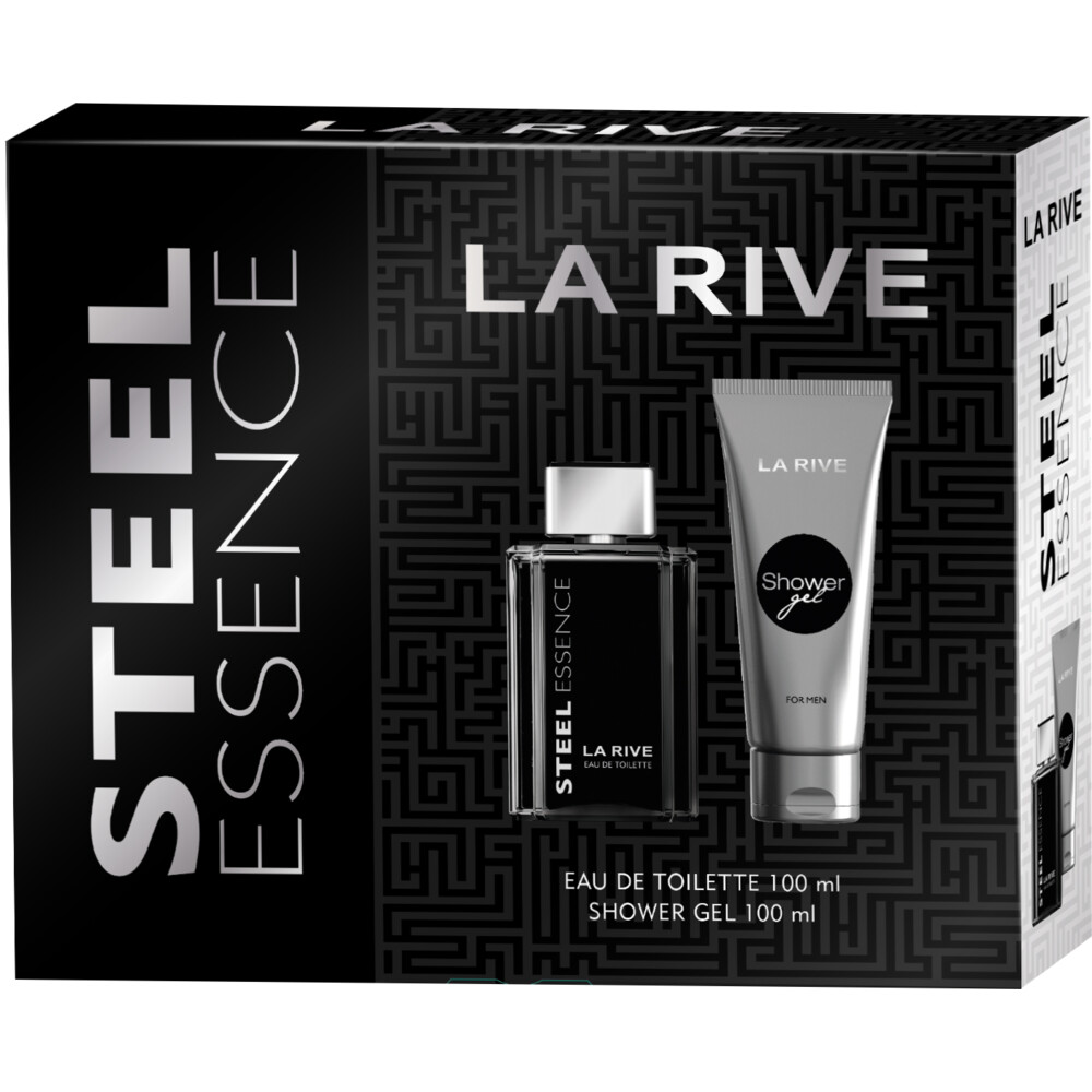 La Rive Steel Essence Geschenkset200 ml
