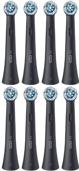 Oral-B - OB IO REFILL - 8 Stuks - Vervangende Opzetborstels - Kleurveranderende Borstelharen