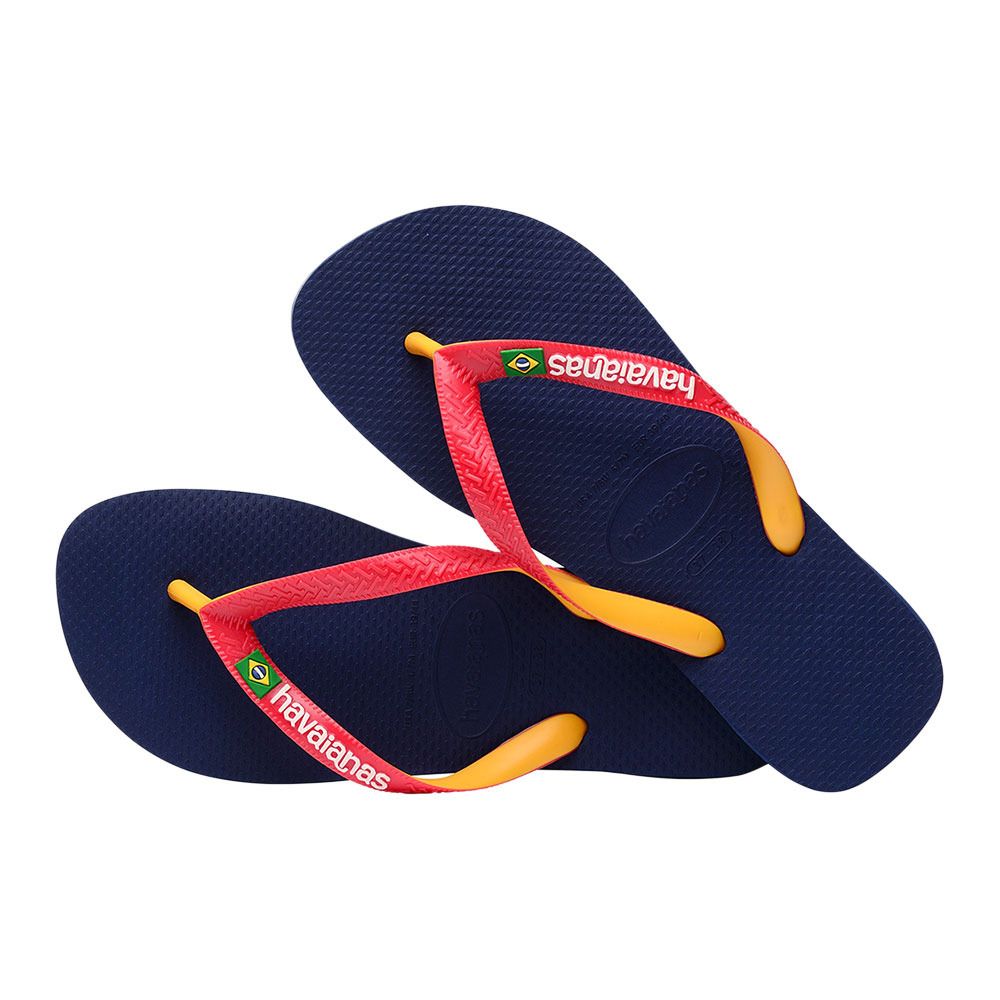 Havaianas BRASIL MIX - Tongs navy blue/ruby red