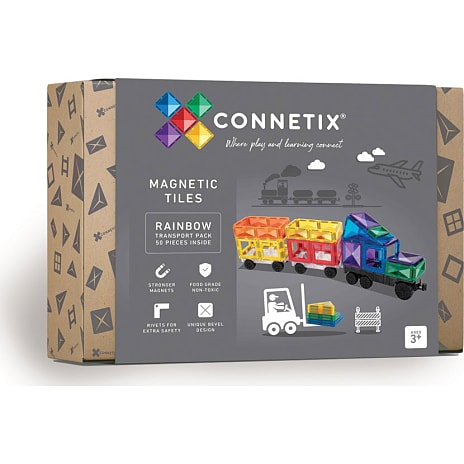 CONNETIX RAINBOW TRANSPORT PACK 50 PCS