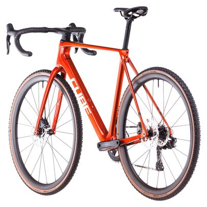 Vélo de Cyclocross Cube Cross Race C:62 SLX Shimano Ultegra Di2/GRX Di2 12V 700 mm Orange Electric 2025