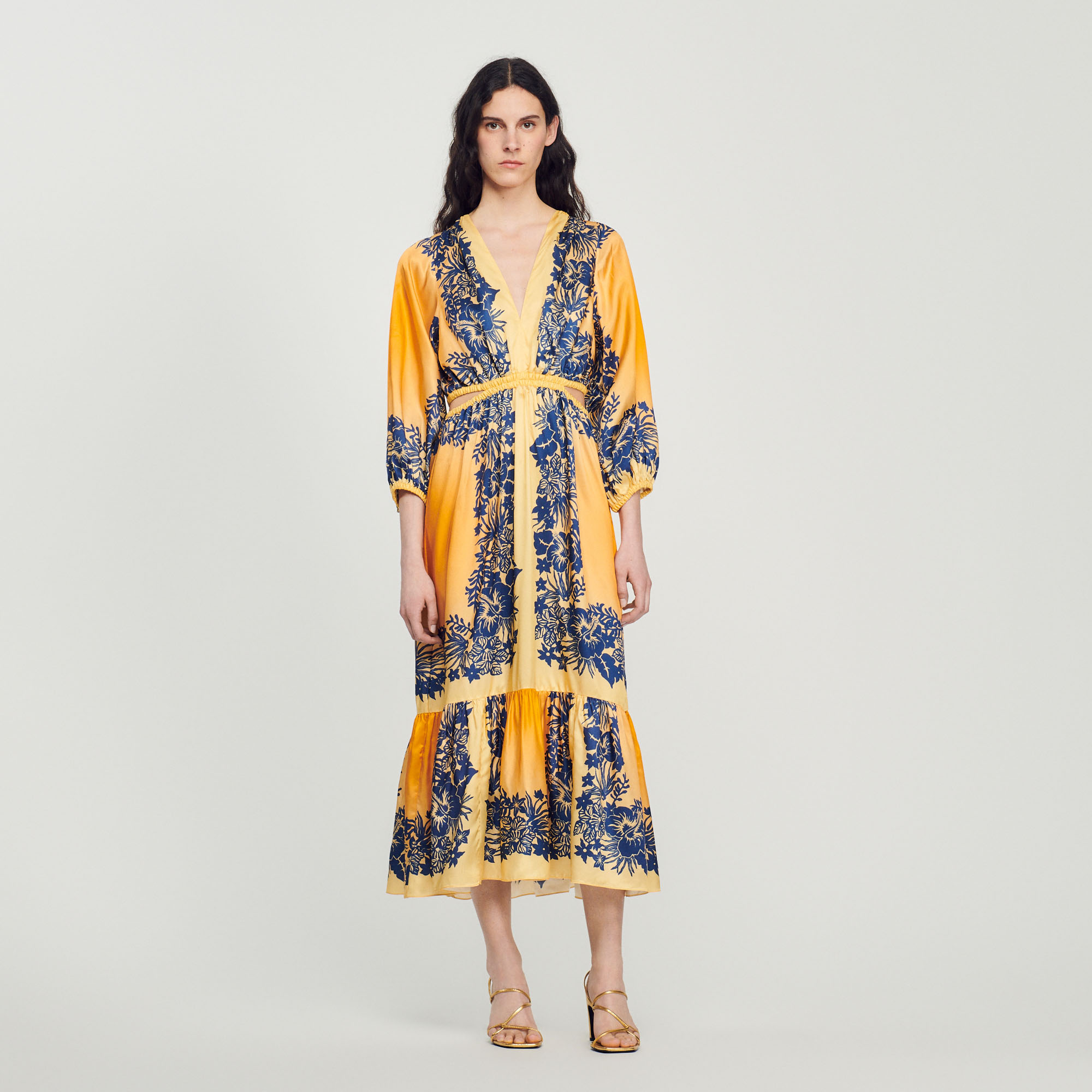 Robe longue imprimee Hawaœ