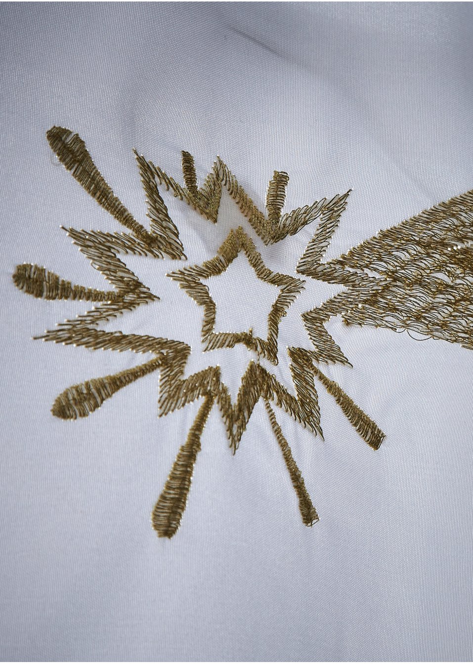 Brise-bise à LED avec broderie brillante