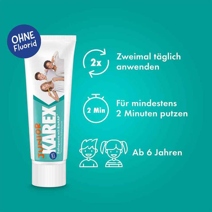 Karex Junior Zahnpasta, 65 ml