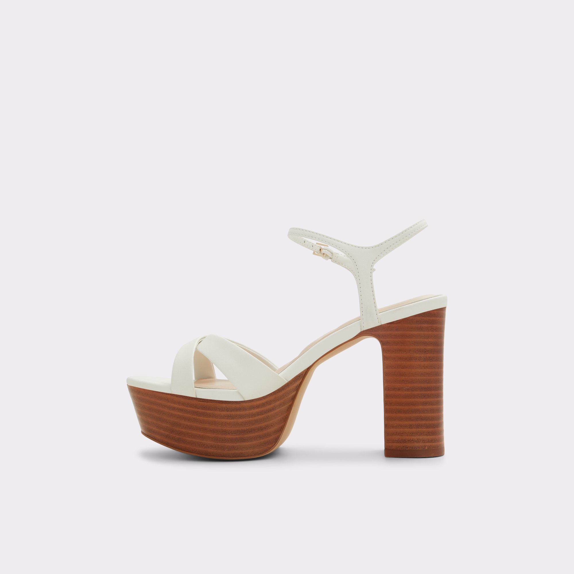 Betsey White-Bone Women Sandals