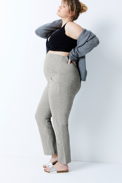 Bellieva-Jerseyhose, gerade Passform, Biobaumwolle, GOTS