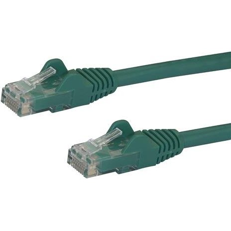 StarTech.com Câble réseau Cat6 Gigabit UTP sans crochet de 2m - Cordon Ethernet RJ45 anti-accroc - M/M - Vert