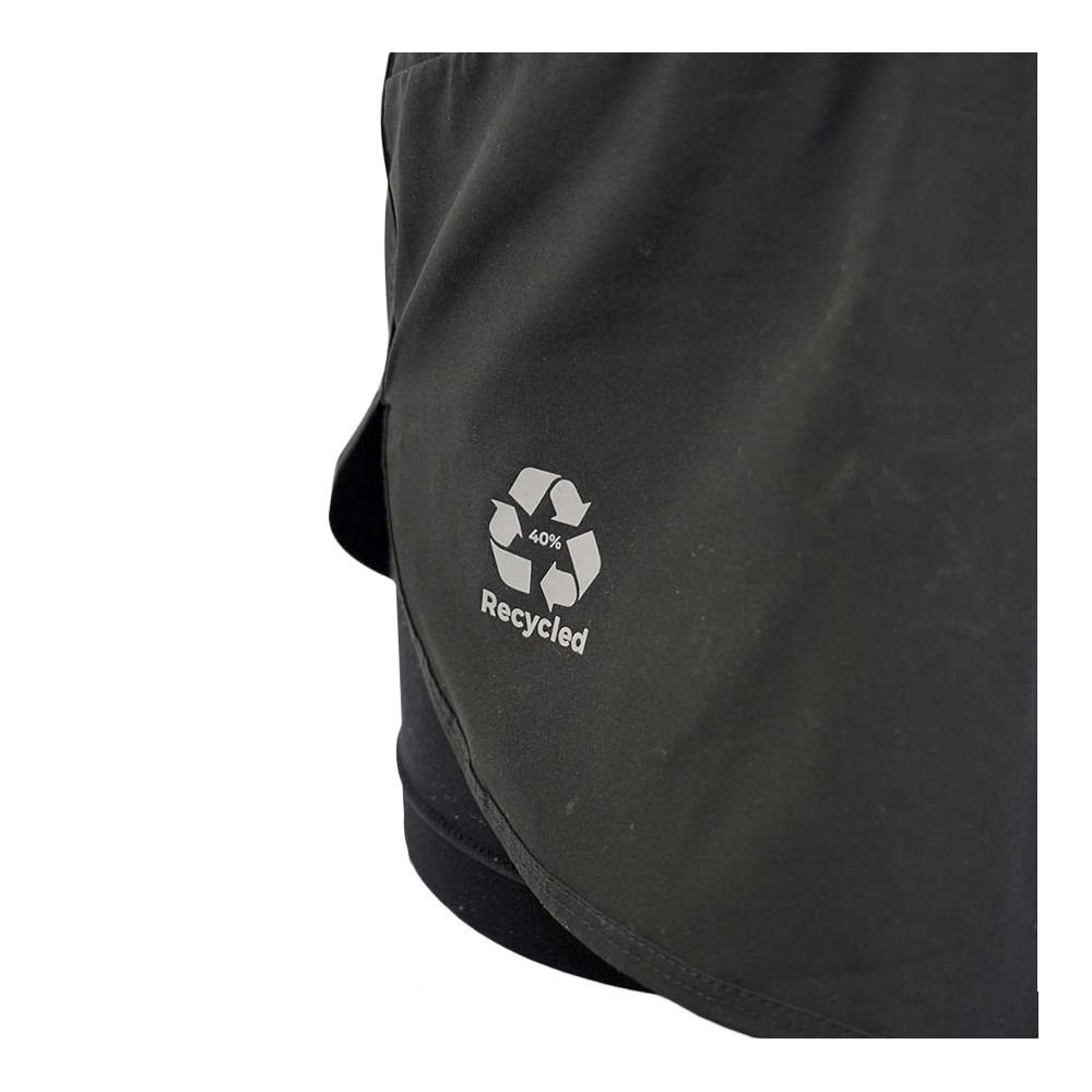Raidlight R-LIGHT 2-EN-1 - Short Femme black