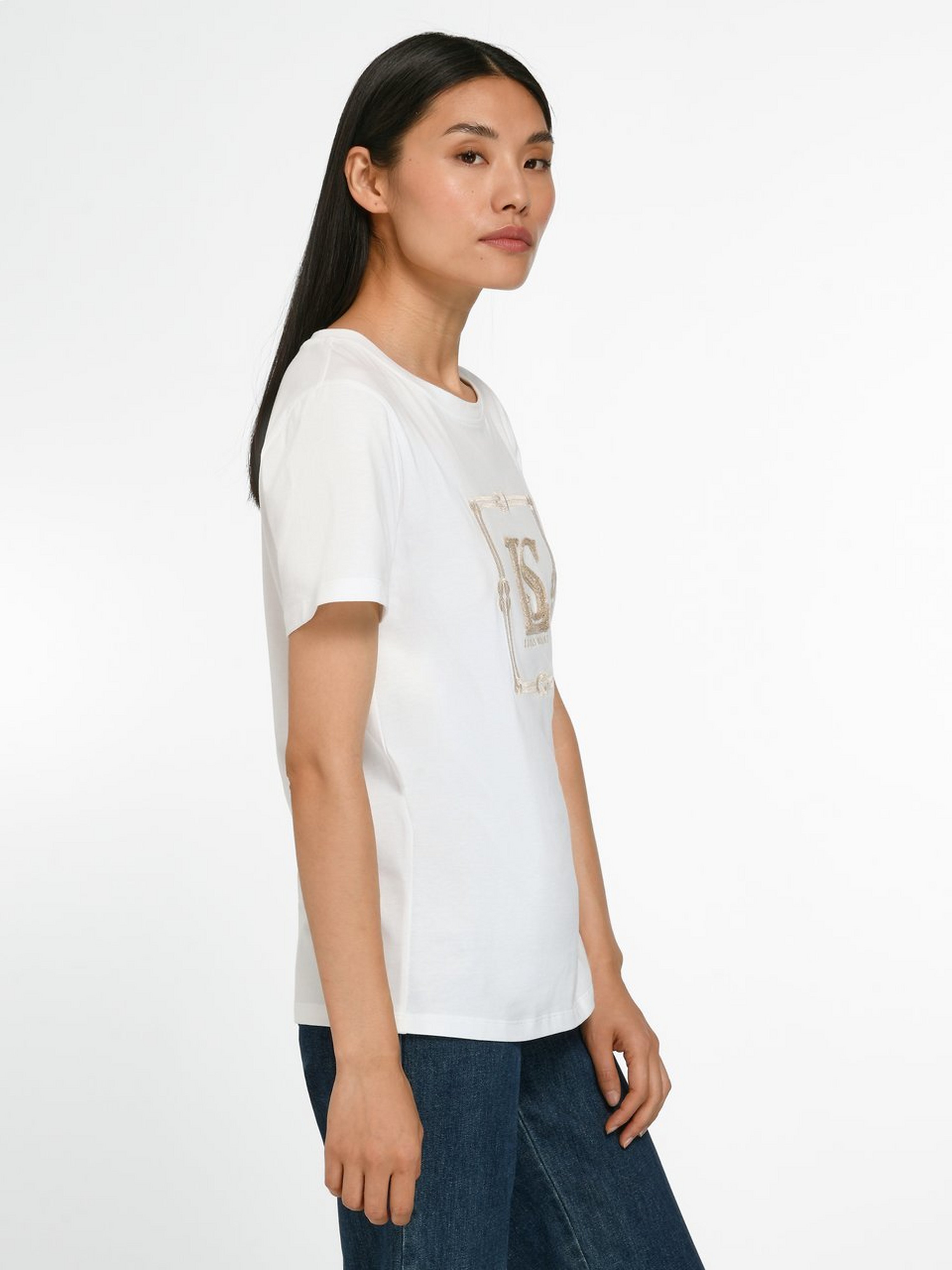 Rundhals-Shirt
