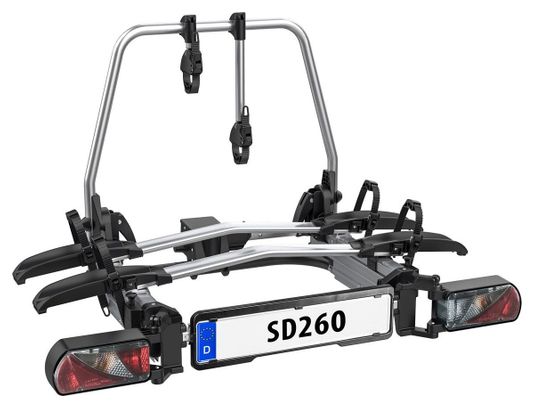 Porte-vélos 2 vélos plateforme SD260 Spécial Portes battantes Fourgon