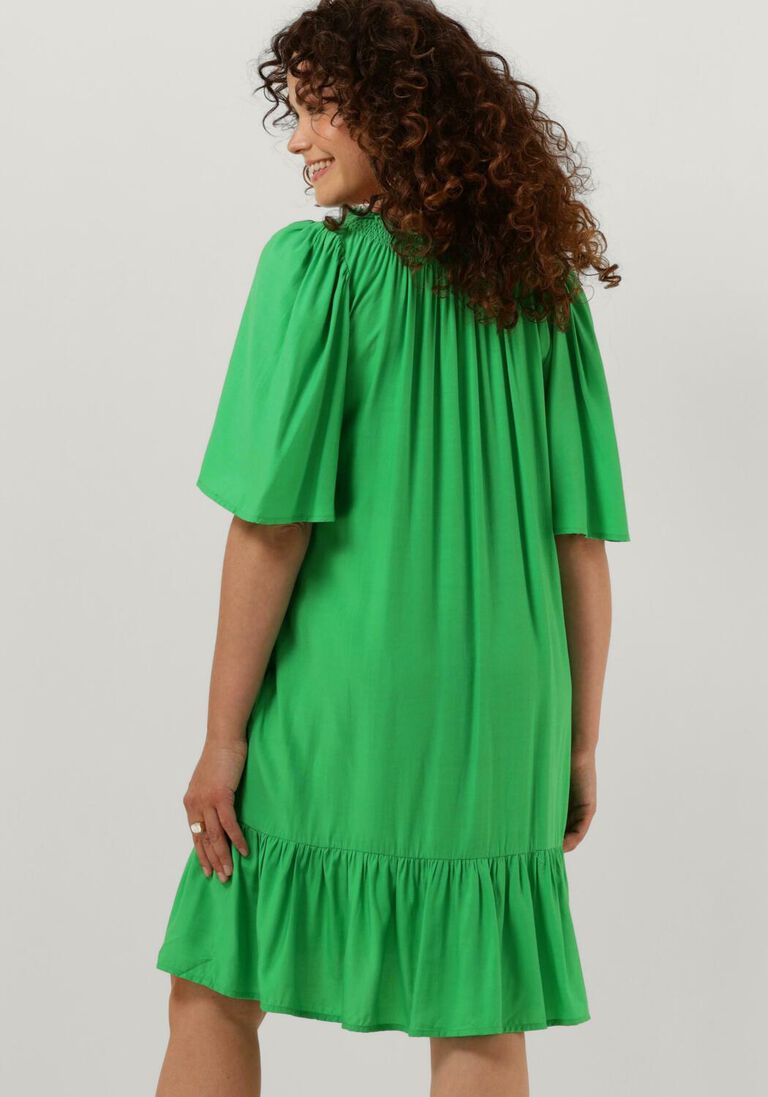 CO\\'COUTURE groene co'couture mini jurk sunrise flo crop dress