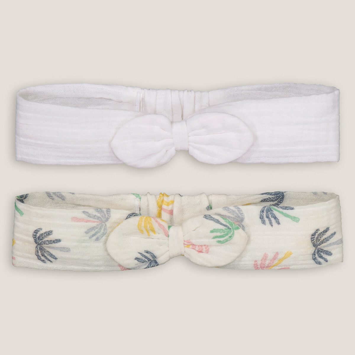 COLEÇÕES LA REDOUTE<br>Conjunto de 2 faixas de cabelo em tetra