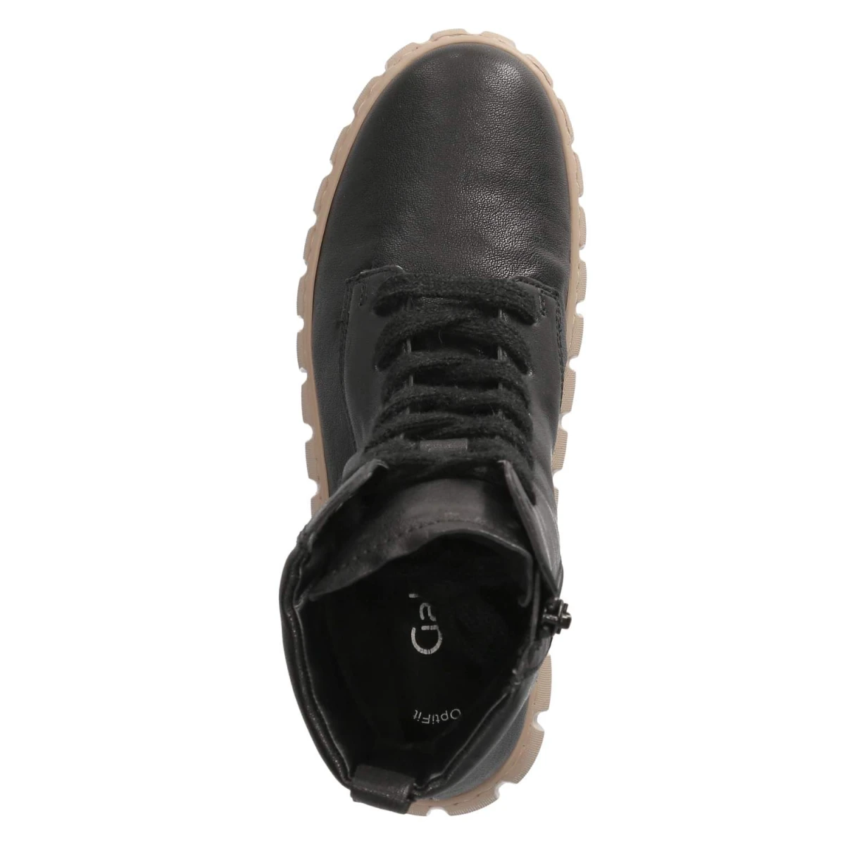 GaborSchnürstiefeletten - schwarz (Micro)