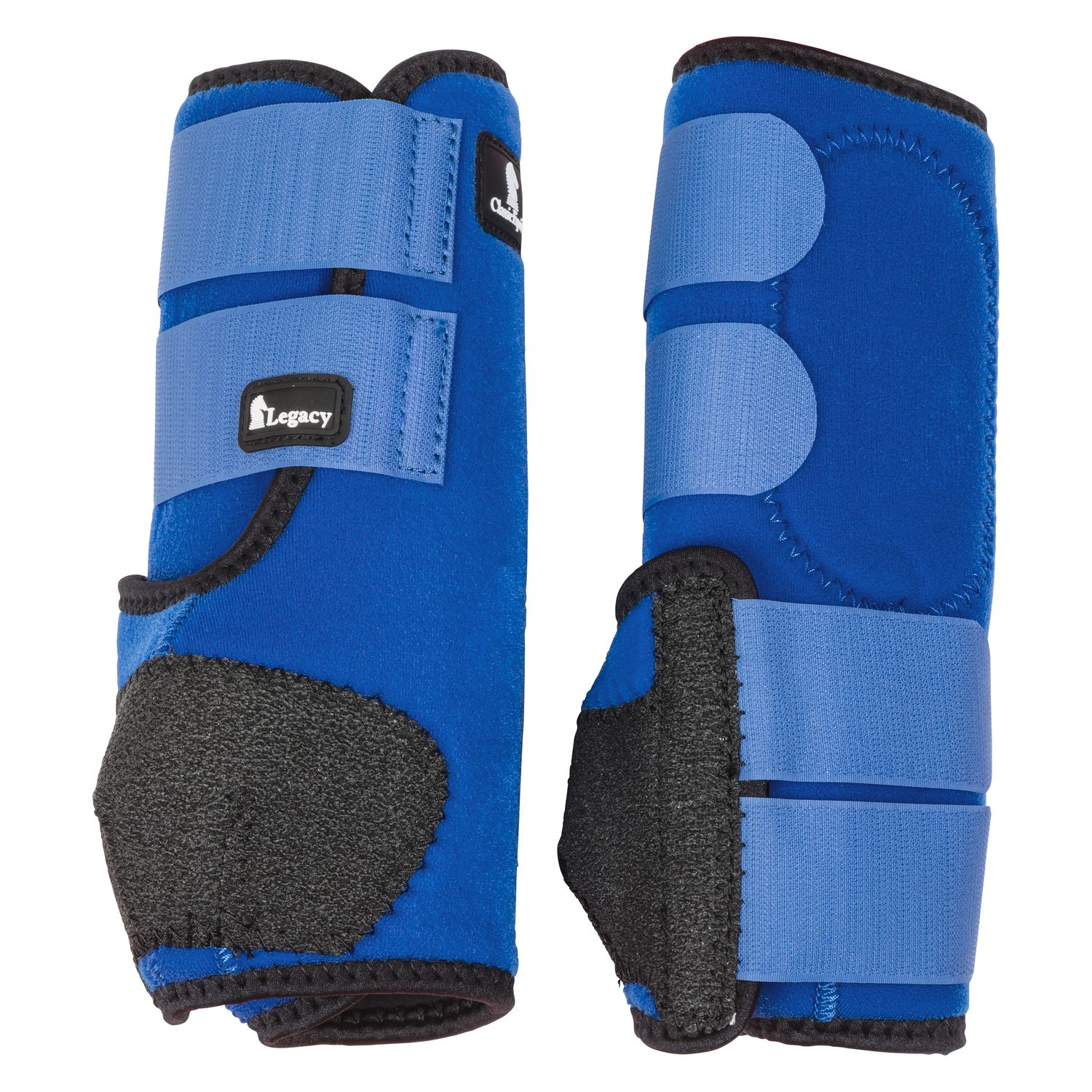 Classic Equine US-Hippopren-Gamaschen, hinten  - blau