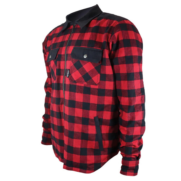 Harisson - Surchemise Ranger Noir / Rouge