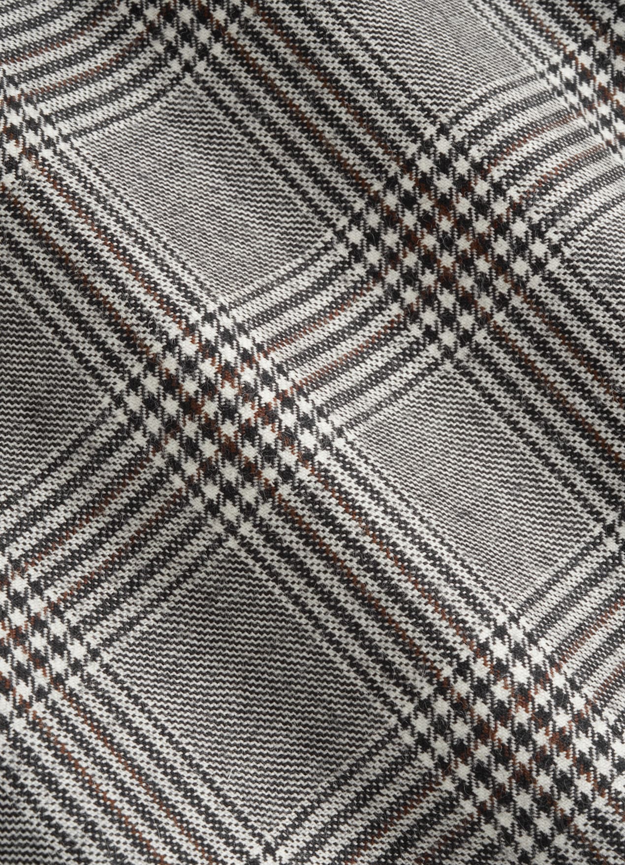 Costume Roma coupe Relaxed gris moyen à carreaux